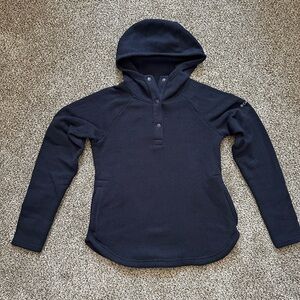 Women’s Columbia S navy blue hooded pullover
